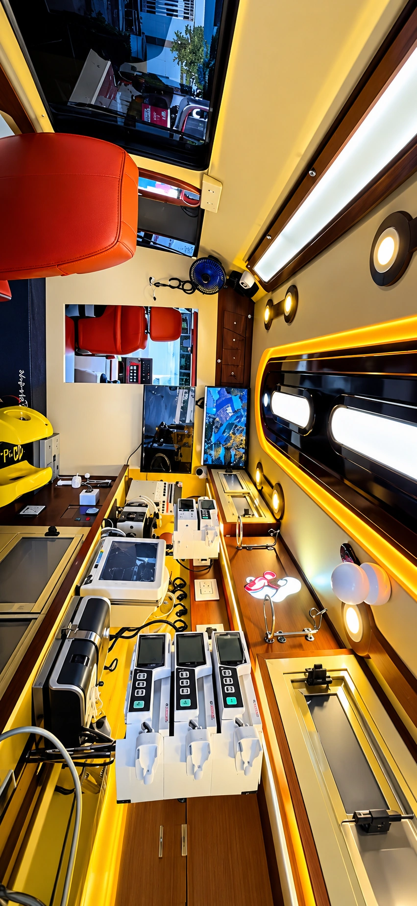 Equipped Medical Cabin